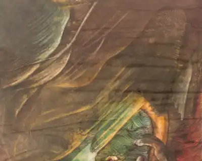 La cueva - tinta y color